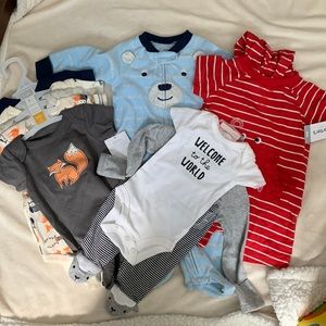 Baby boy or neutral clothes